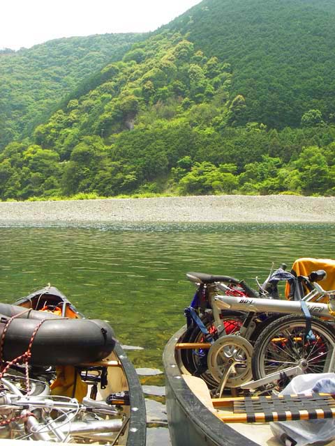 080523日置川カヌー川下り＆自転車のサムネール画像
