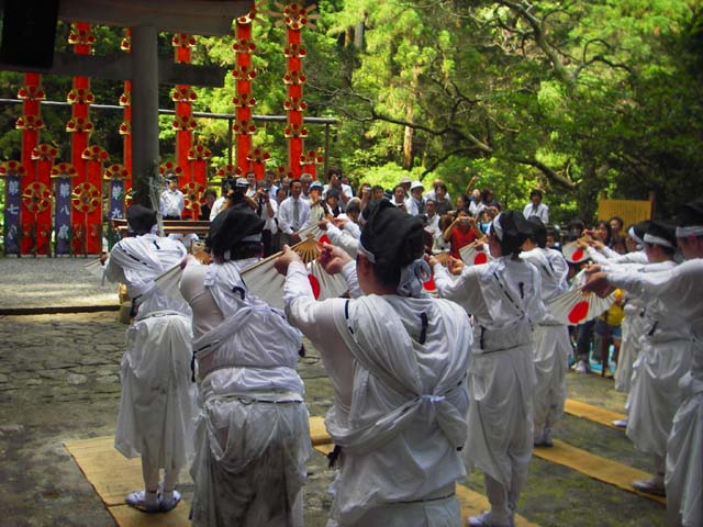 080714熊野那智大社　例大祭（火祭・扇祭）10のサムネール画像