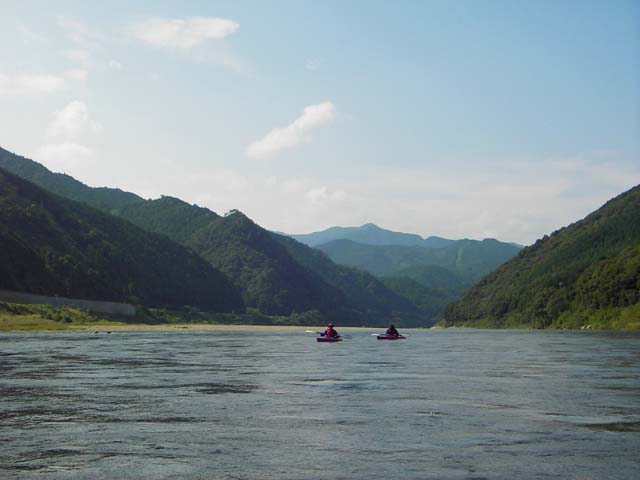 081011カヤックツアー1day (熊野川-3)のサムネール画像