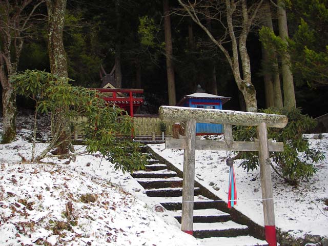 081226小辺路（大滝集落の神社）のサムネール画像