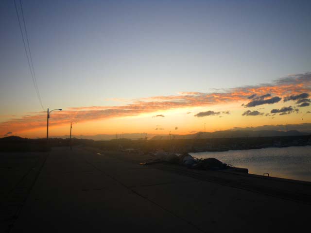 091118櫃石島での夜明けのサムネール画像
